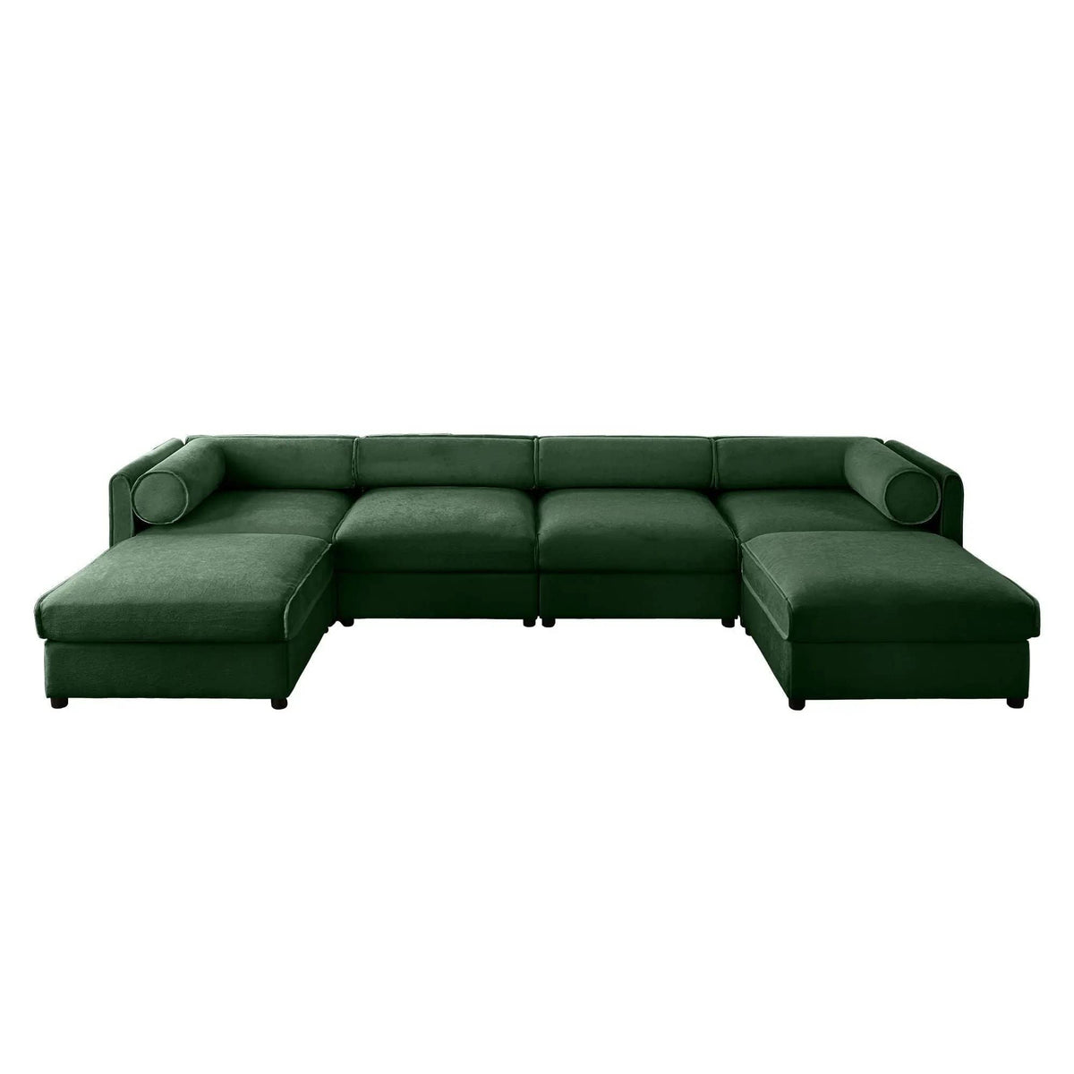 Contemporary Elegant Sofa With Storage And Ottoman 2 Piece Living Room Set | 2 Piece Living Room Set | Living Room Furniture | Living Room