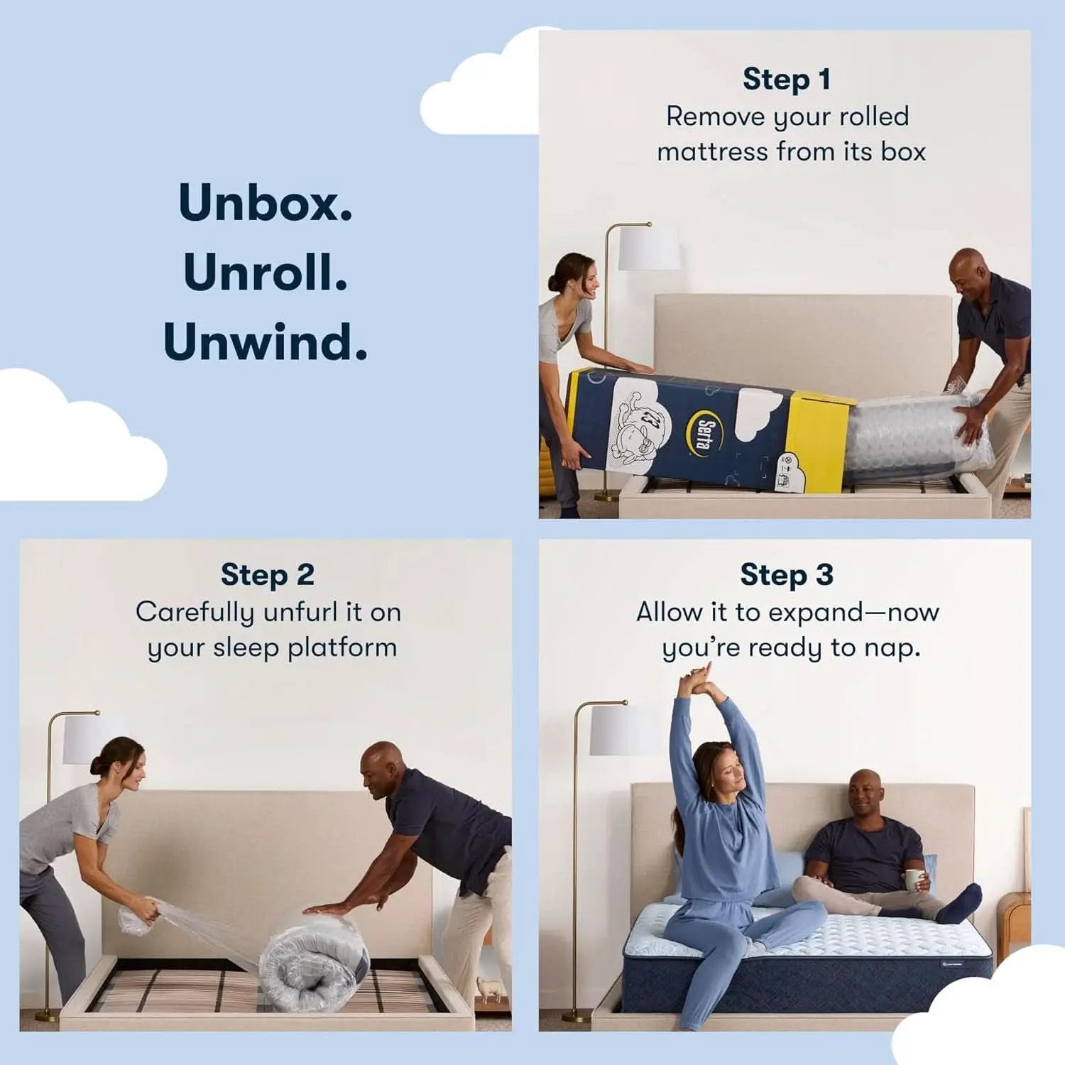Full Size Hybrid Mattress Box Cooling Memory Foam Technology from PriceLows™