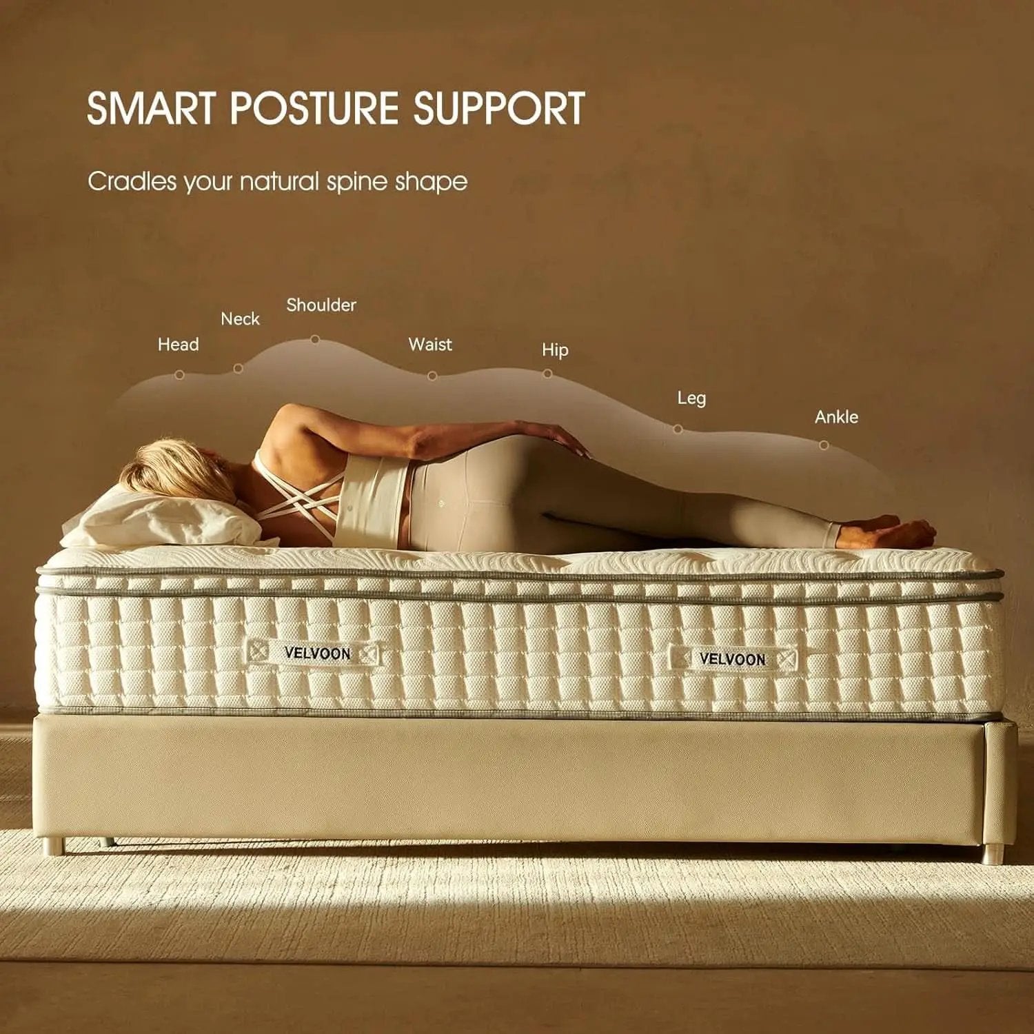 Queen TwelveInch Cooling Gel Memory Foam Pressure Relief Mattress from PriceLows™
