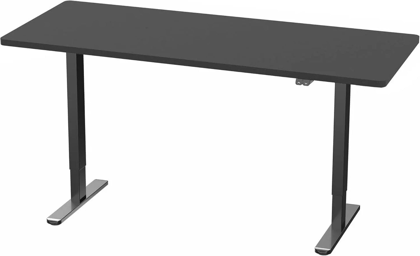 60 Inch Electric Height Adjustable Standing Desk Black from PriceLows™