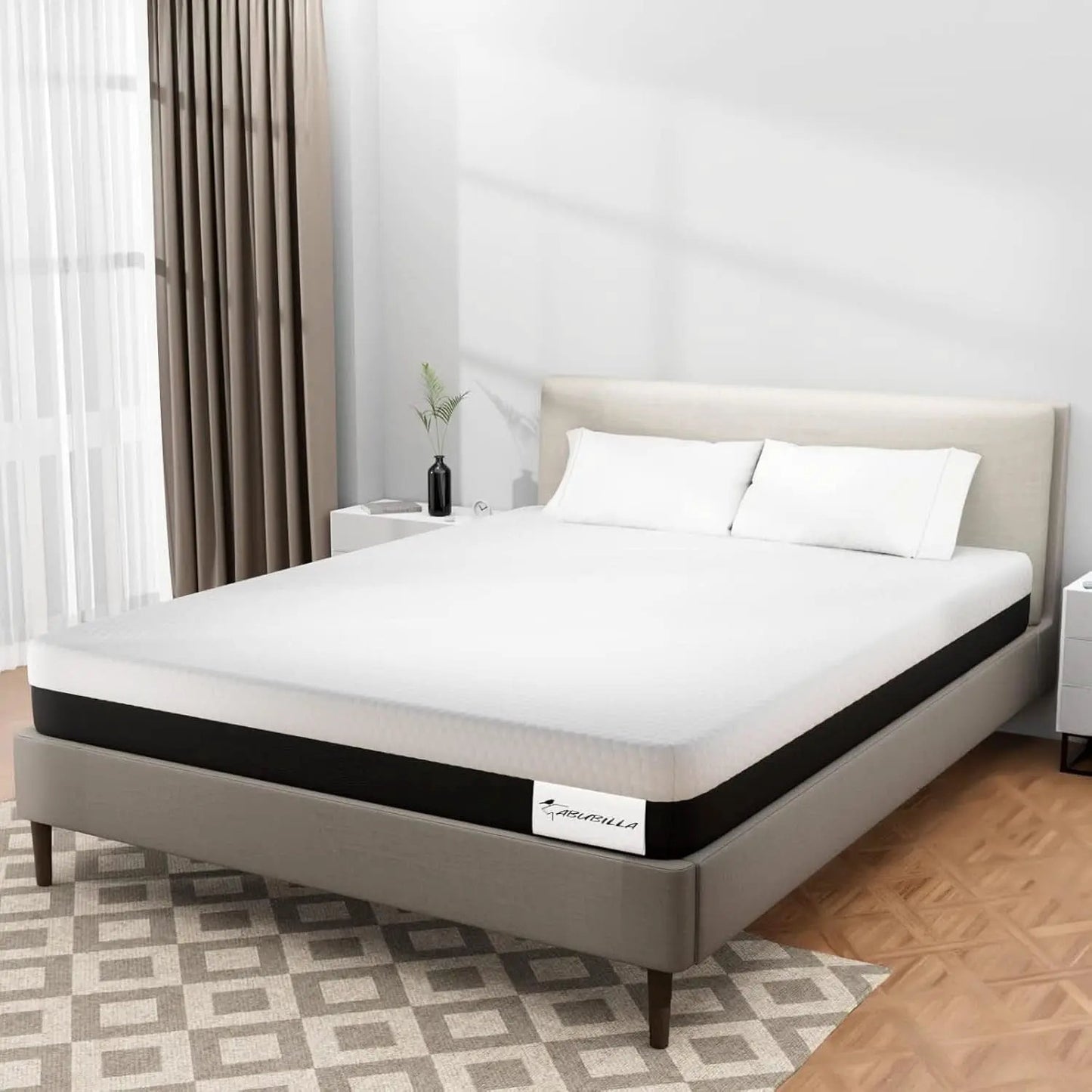 Queen Memory Foam Mattress Certipur US Certified Quality from PriceLows™
