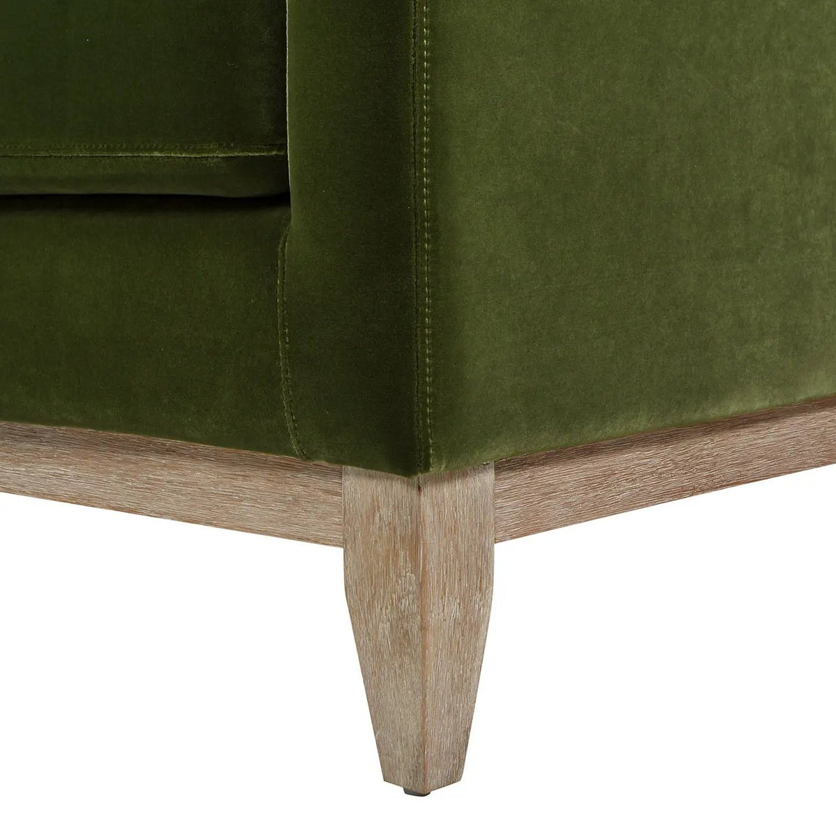 Pasadena Modern Farmhouse Sofa | Bench Seat Cushion | Performance Upholstery | Sustainable Natural Rubber