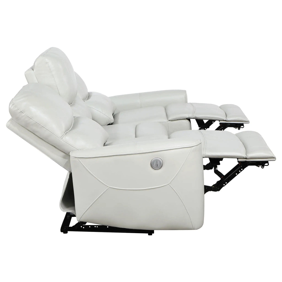 Greenfield 2-piece Power Reclining Sofa Set Dove | 2-Piece Set | Wood | Grey