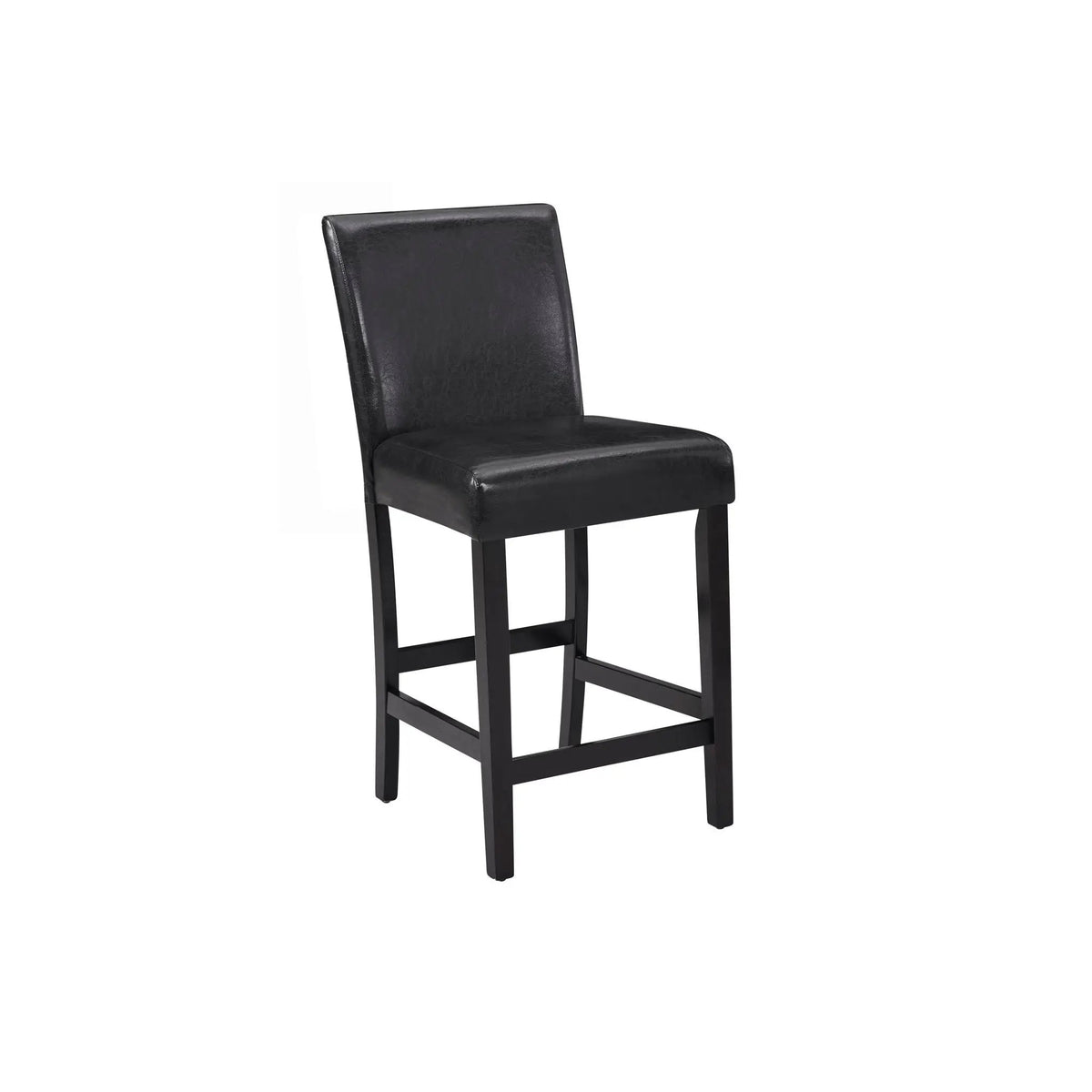 Counter Height Dining Set | 5-Piece Modern Design | Tufted Nail Head Chairs | Wipe-Clean Table Top