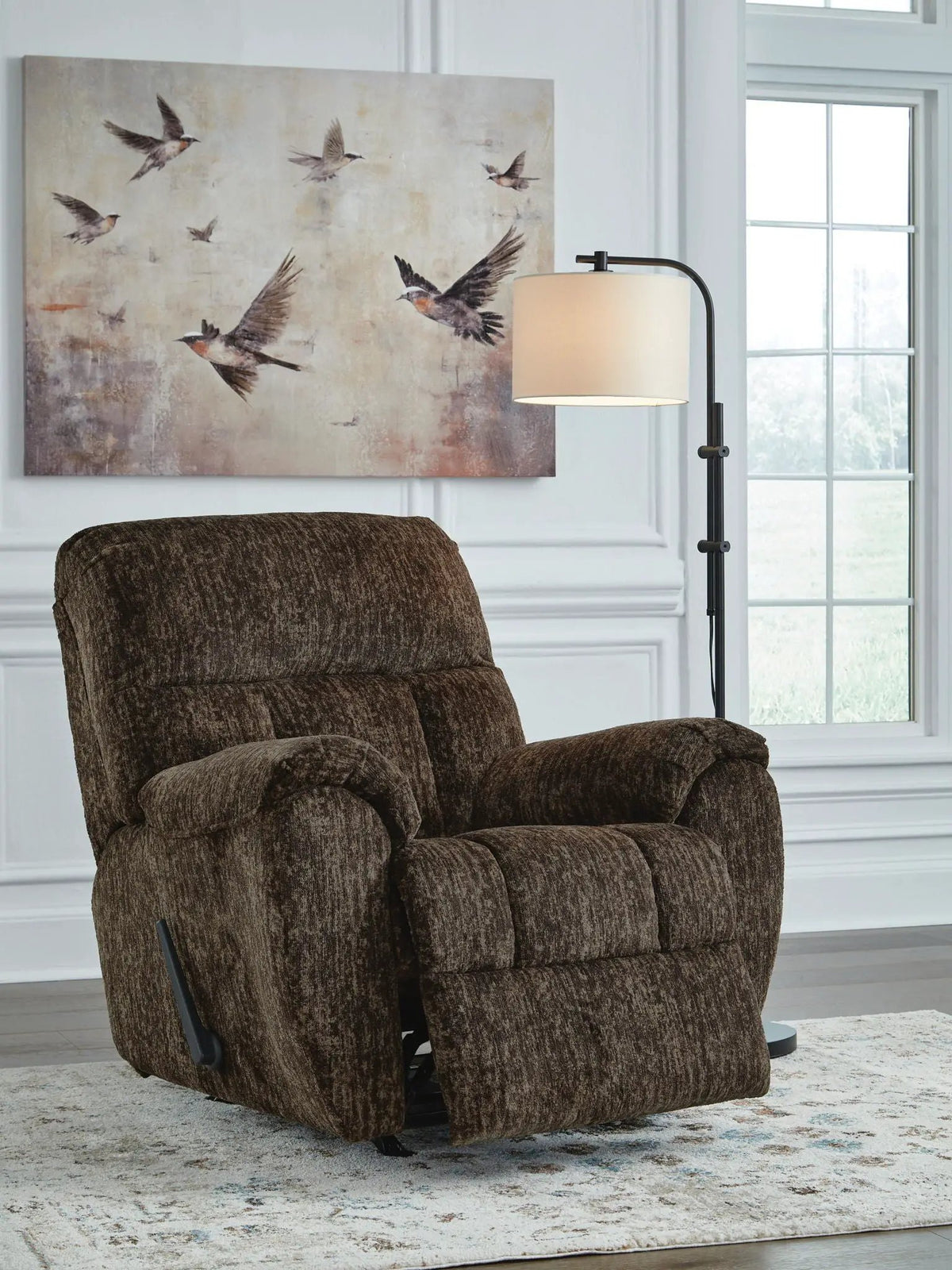 Stayfish Rocker Recliner | Plush Cushions | Pillow Top Armrests | 38 Inch Length
