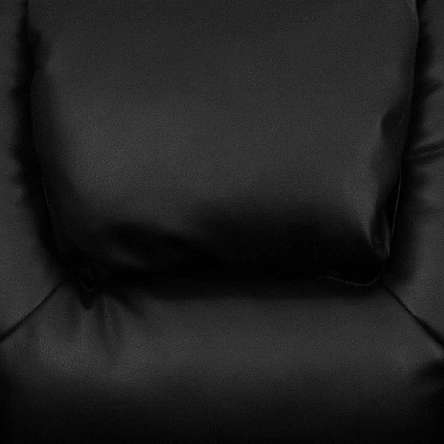 Kids Leathersoft Recliner With Cup Holder And Safety Recline Black from PriceLows™