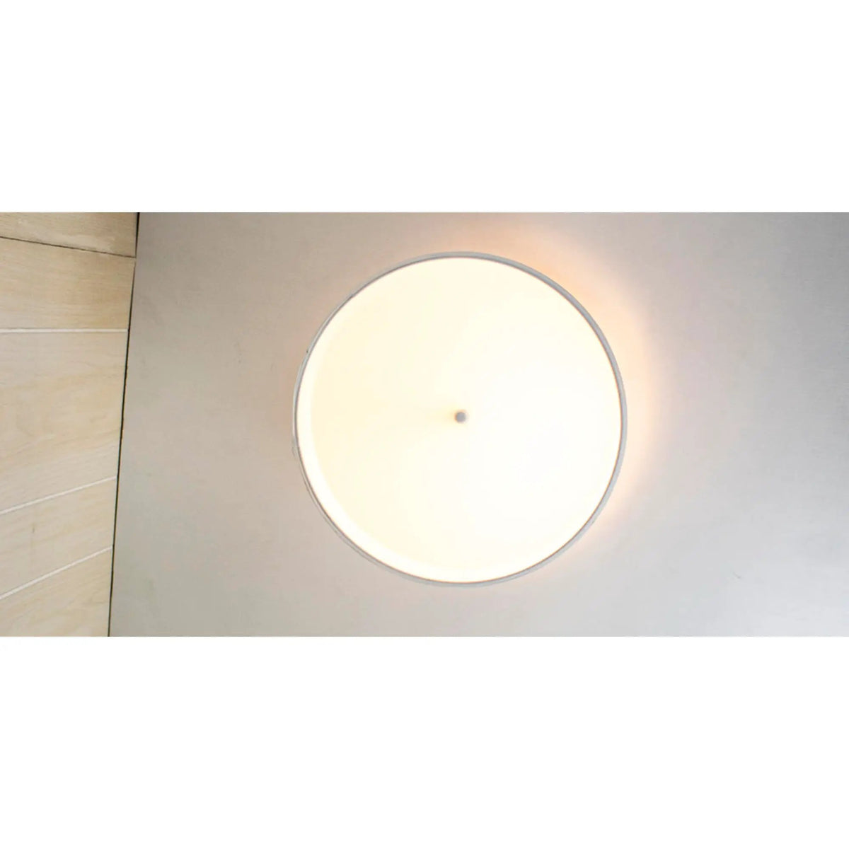 Ceiling Light Conversion Kit | 14 Inch Width | White Fabric Drum Shade