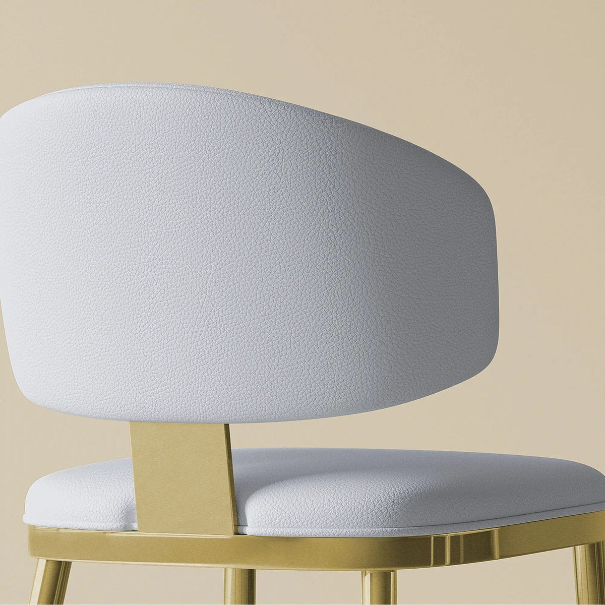 Modern Dining Chairs For Kitchen (Set of 2) | 2 Pieces | Steel & Metal | Dining Room