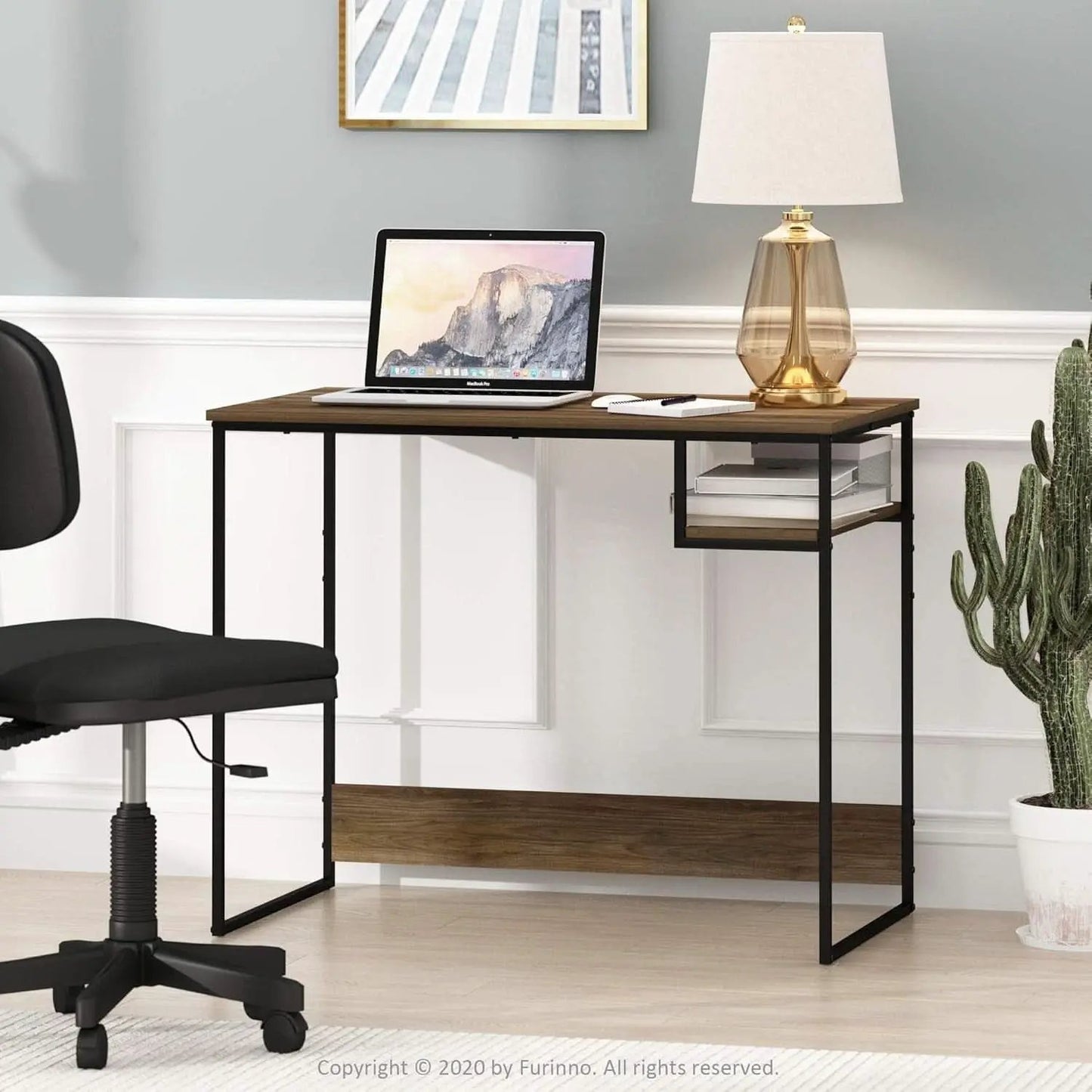 Moretti Lifestyle 35 Inch Study Desk Columbia Walnut from PriceLows™