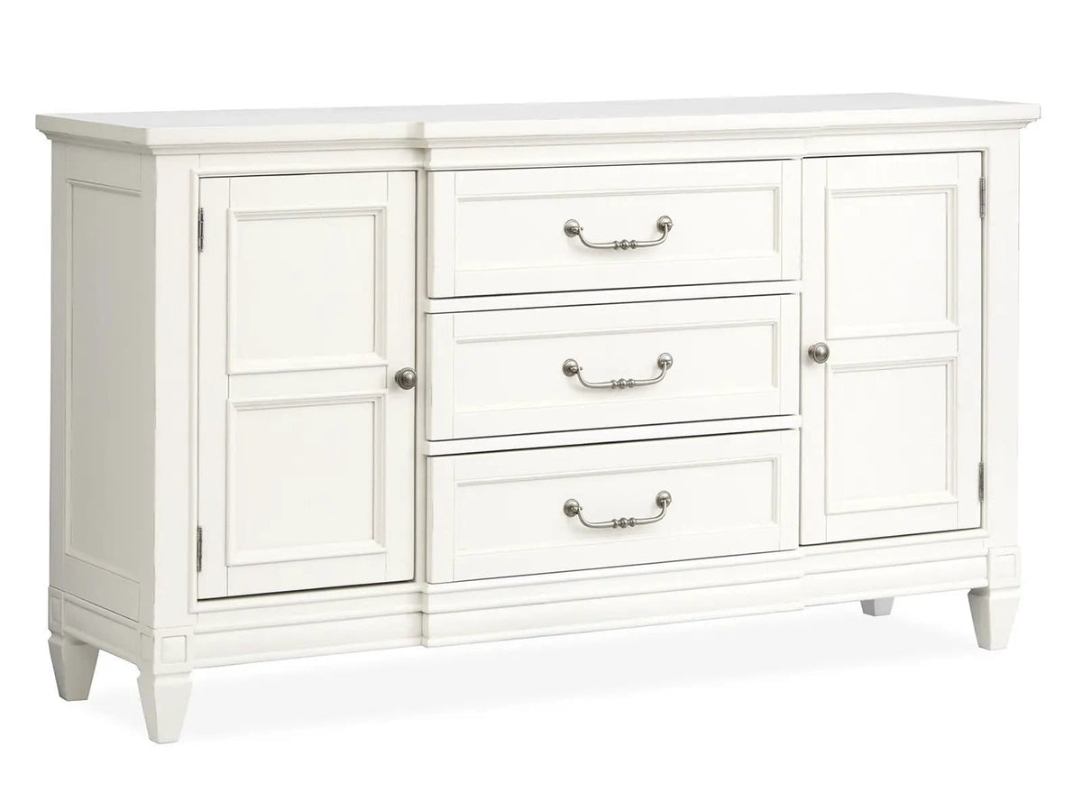 Willowbrook Buffet | 18 x 64 x 36 in | Veneer & Wood | Egg Shell White
