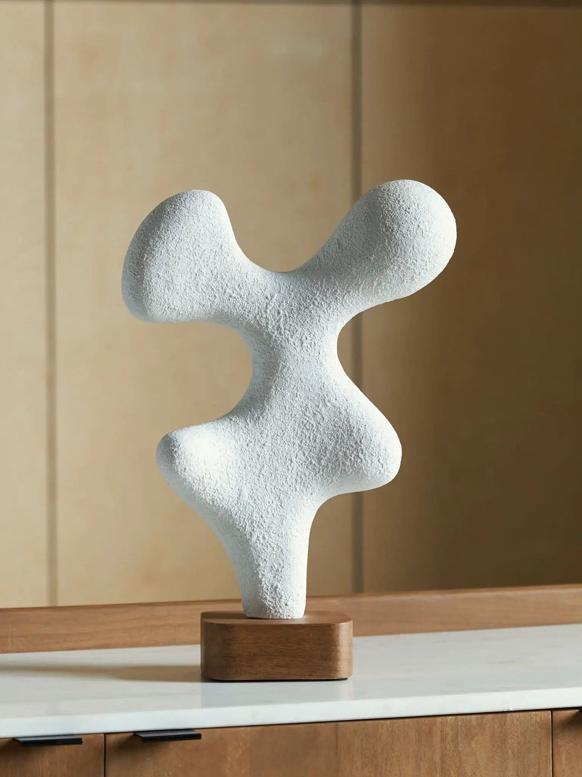 Lavarsen Sculpture | 2 Pieces | Wood | Home
