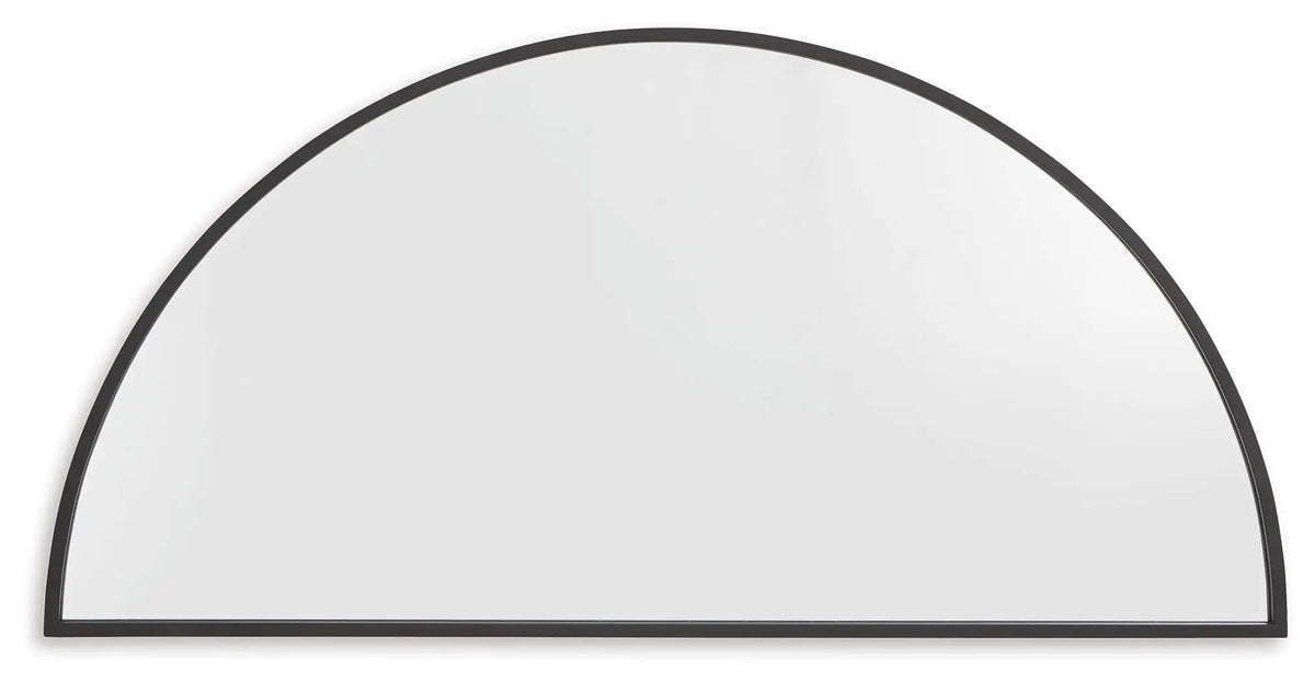 Denlow Accent Mirror | 50 x 1.13 x 25.13 in | Metal | Black