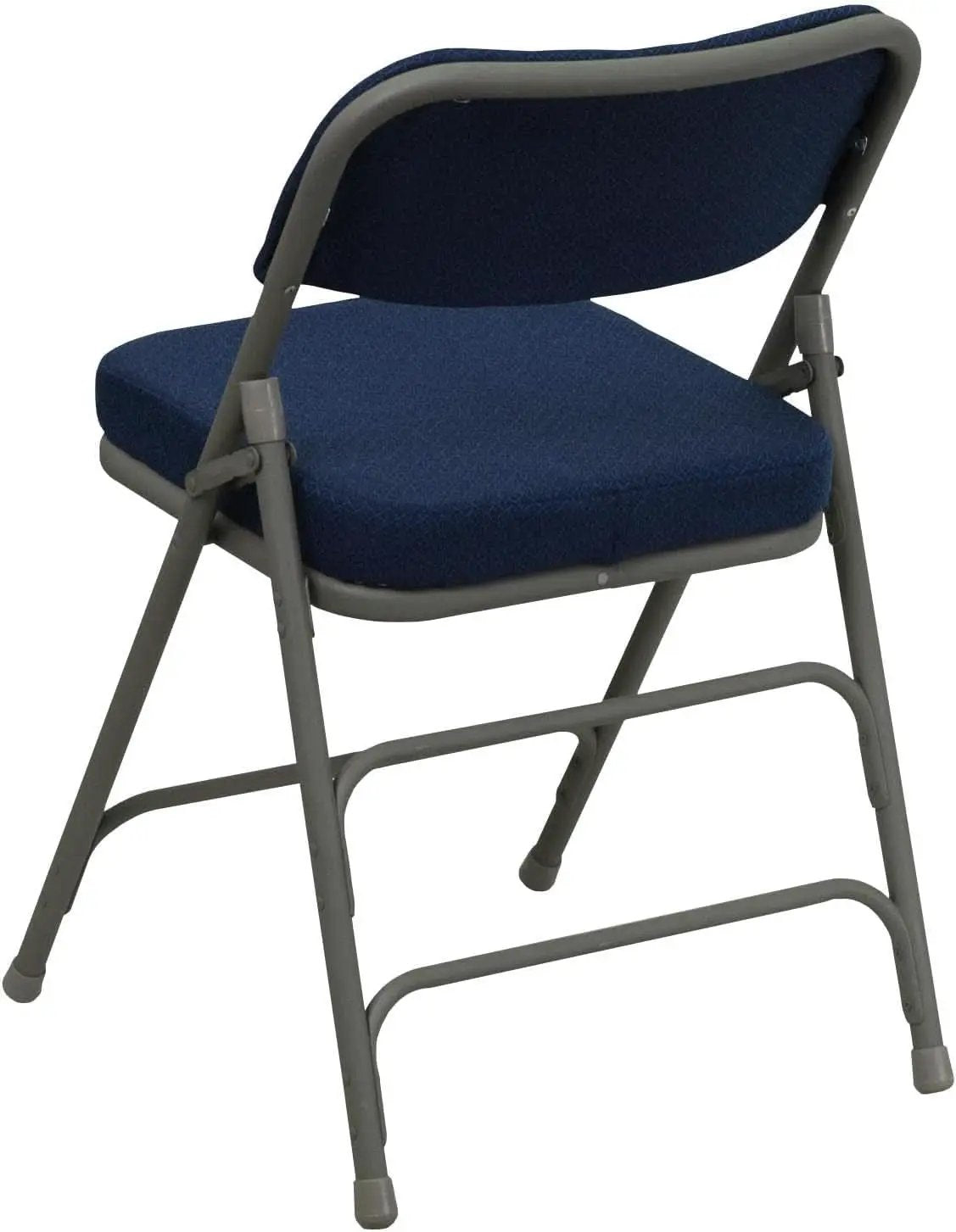 Navy Cushioned Metal Folding Chairs Set of 2 for Events from PriceLows™