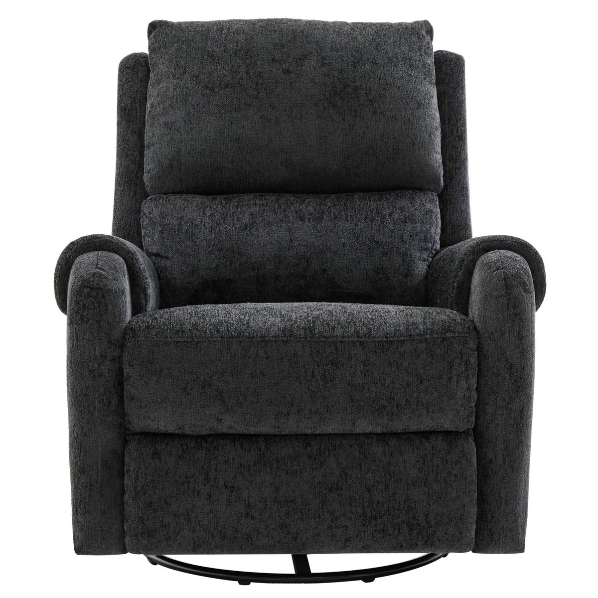 Manual Massage Recliner | Swivel Rocker | 8 Massage Modes | Side Storage Pocket