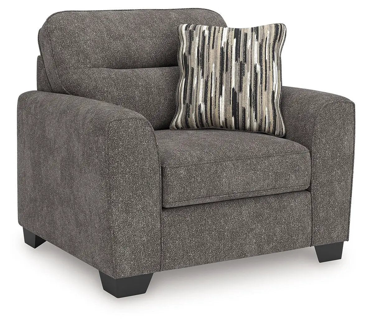 Chair And A Half | Mocha Upholstery | Oversized Contemporary