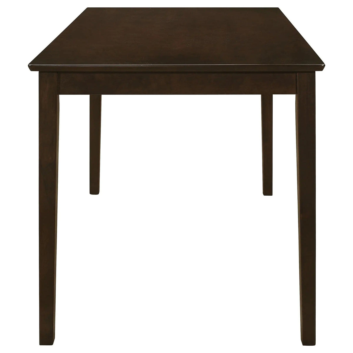 Guillen 5-piece Rectangular Dining Table Set | 5-Piece Set | Rubberwood & Engineered Wood | Cappuccino