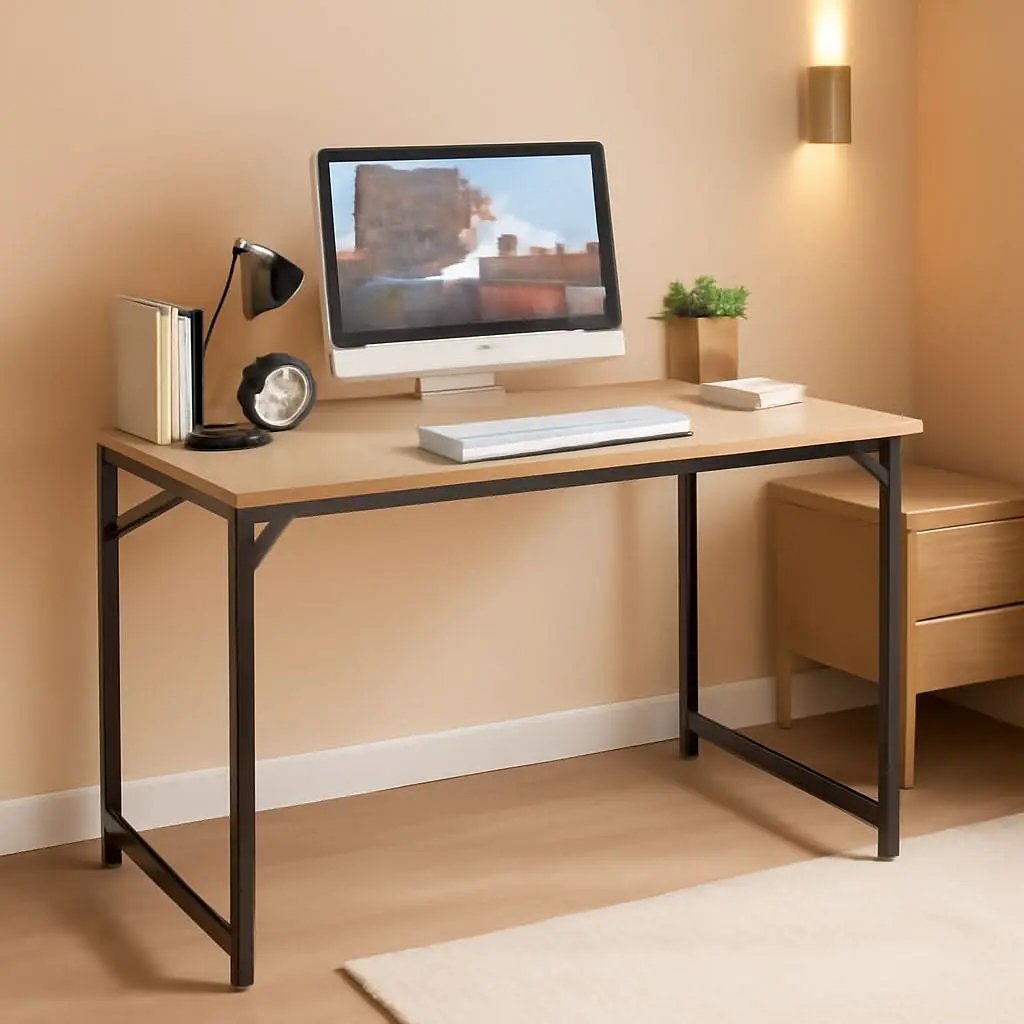 39 Inch Computer Desk With Adjustable Feet For Home Office from PriceLows™