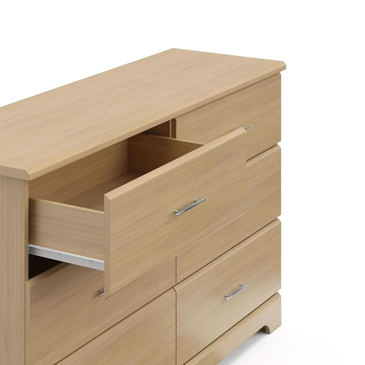 Brookside 6 Drawer Dresser Driftwood Nursery Furniture from PriceLows™