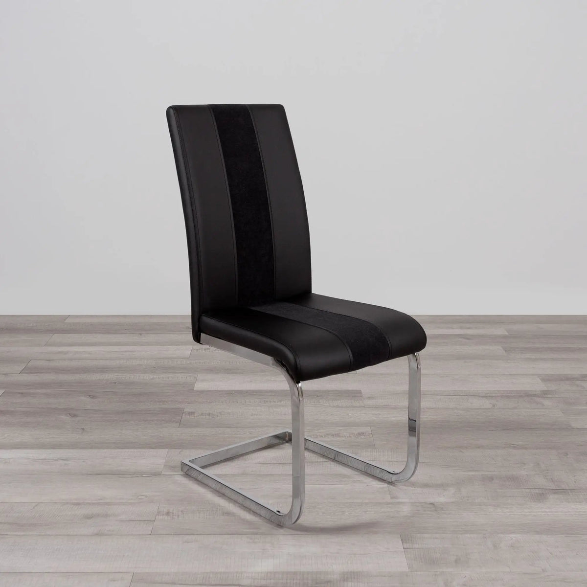 Altis Dining Chairs | Set Of 4 | C-Style Metal Legs | Padded Seats
