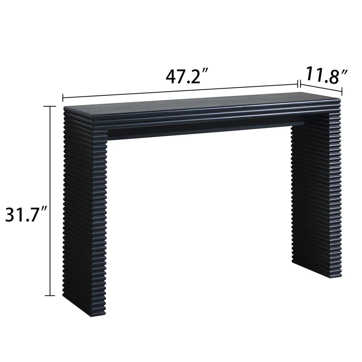 Modern Console Table | 2 Pieces | Wood | Living Room