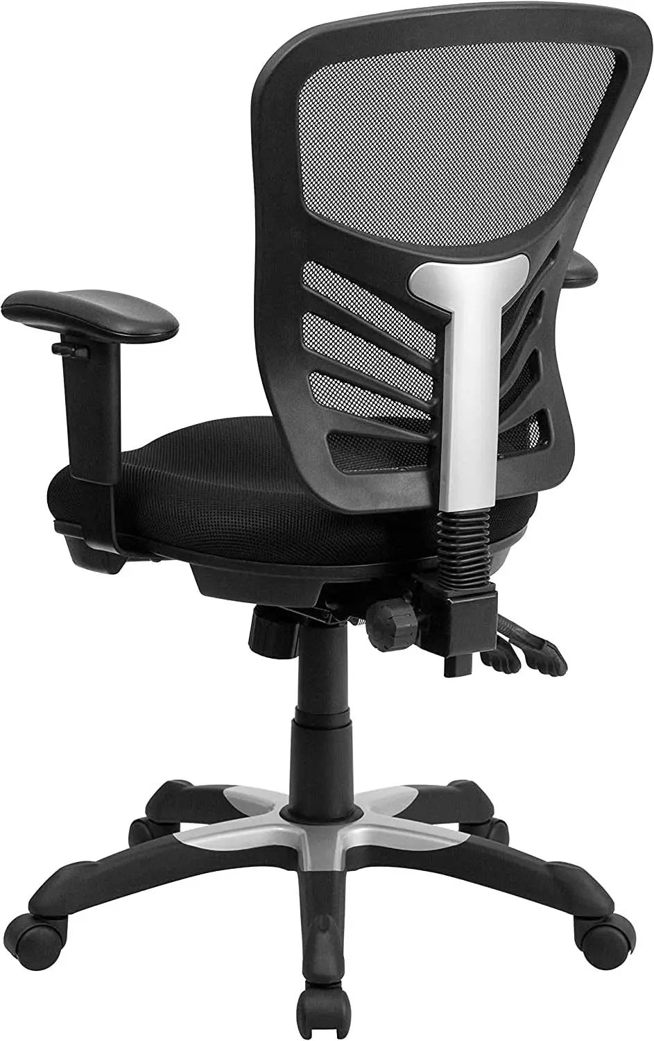 Ergonomic Mesh Office Chair With Adjustable Lumbar Black from PriceLows™