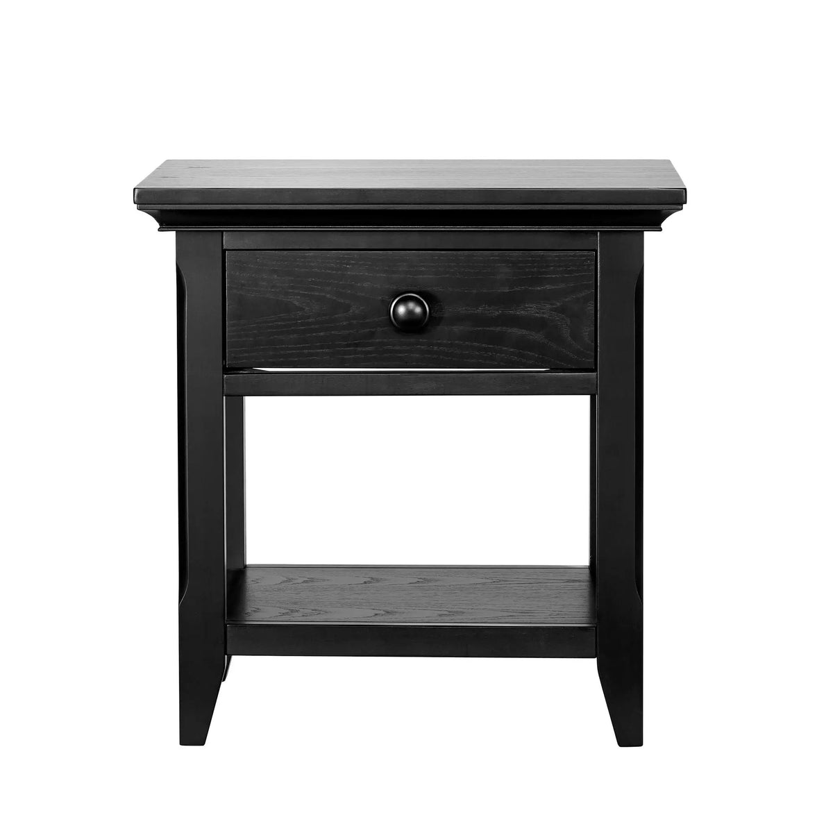 Overland Nightstand | Solid Wood Construction | Sleek Modern Look | 26 x 18 x 24 Inch