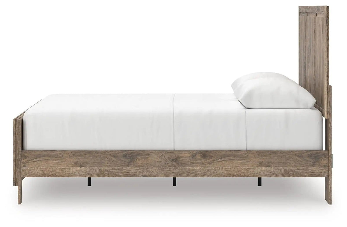 Rusticott Panel Bed | 2 Pieces | Bedroom Furniture | Bedroom