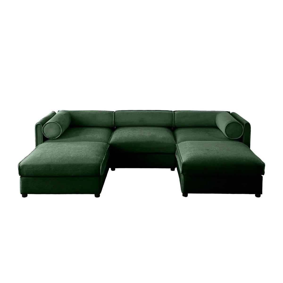 Contemporary Elegant Sofa With Storage And Ottoman 2 Piece Living Room Set | 2 Piece Living Room Set | Living Room Furniture | Living Room