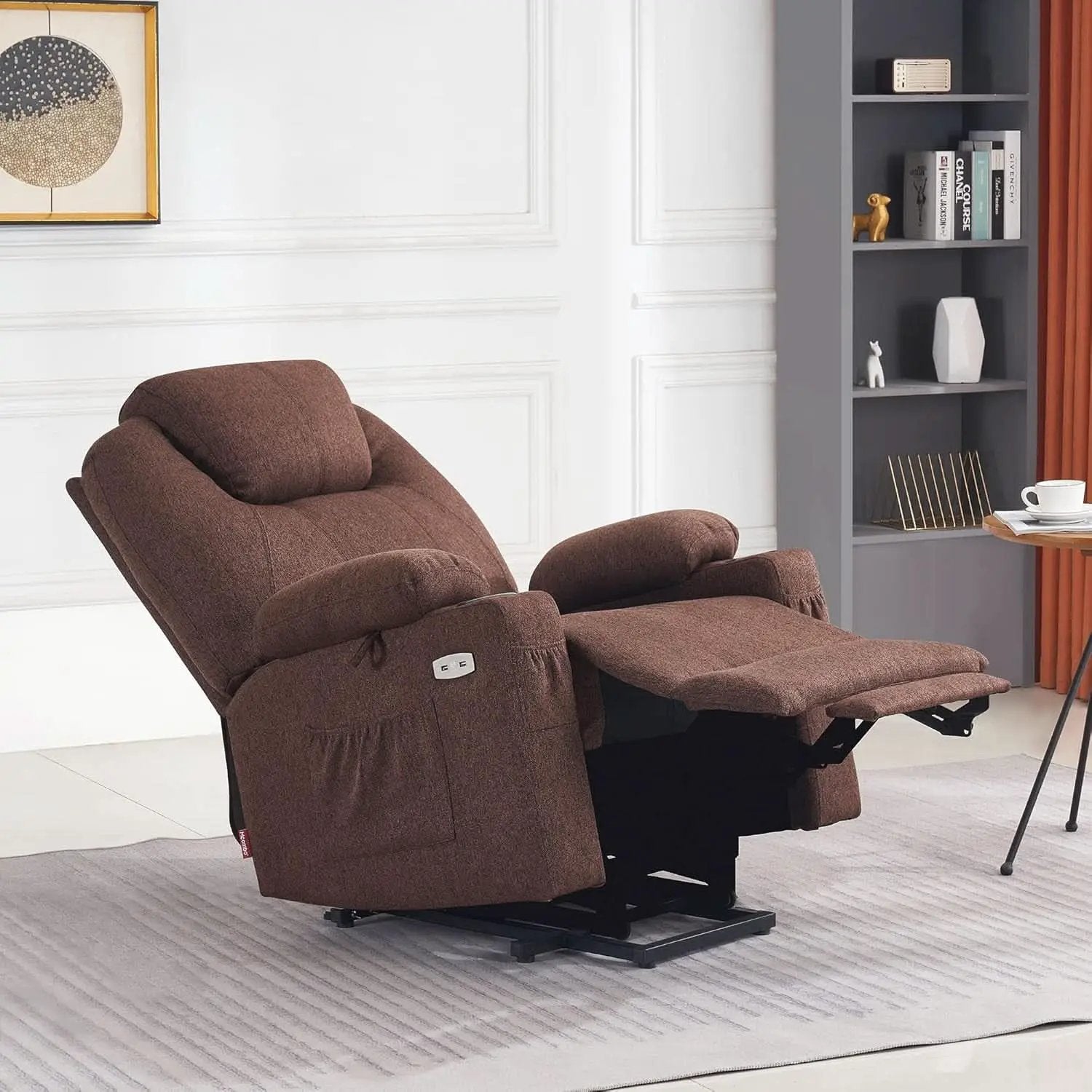 Large Power Lift Recliner Chair With Massage And USB Ports from PriceLows™