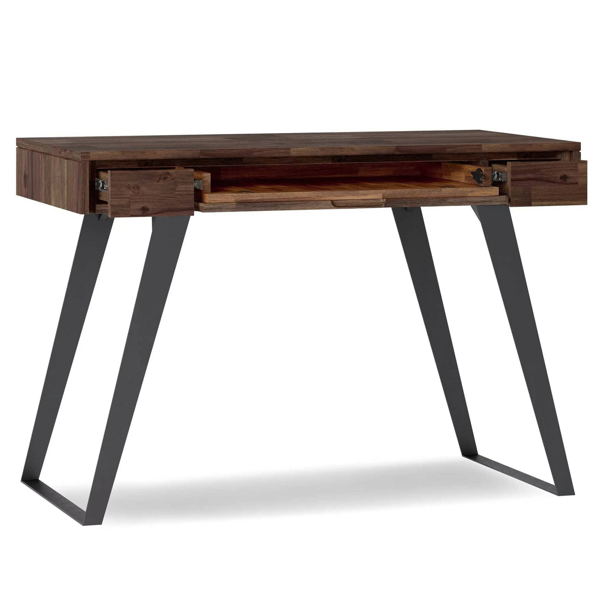 Lowry Handcrafted Desk | 5 Pieces | Metal | Home Office