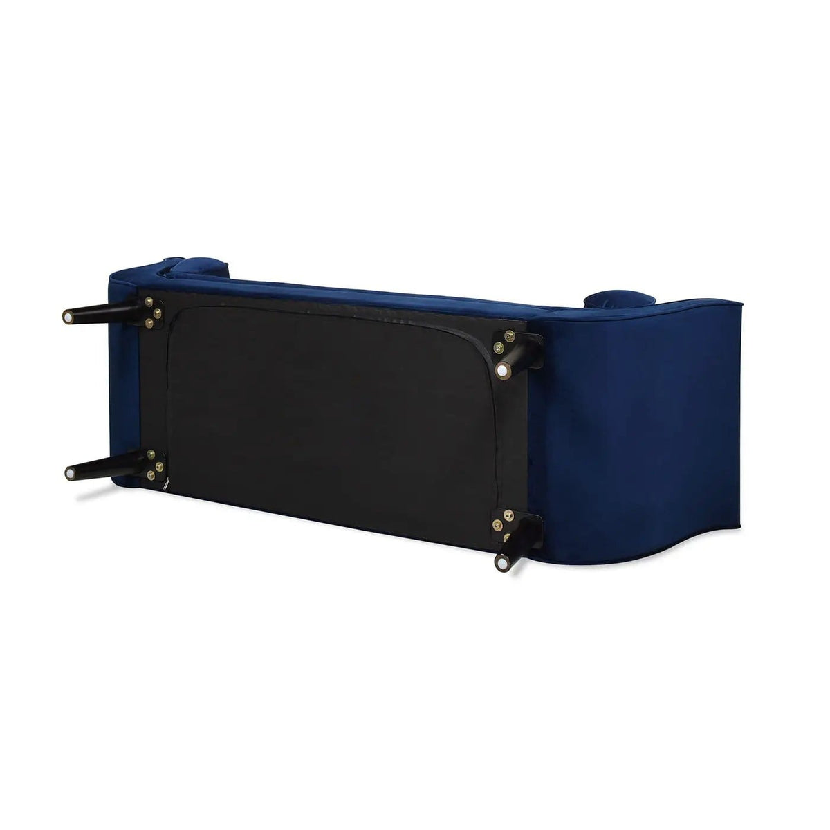 Alma Tufted Flared Arm Entryway Bench | 3 Pieces | Solid Wood | Home