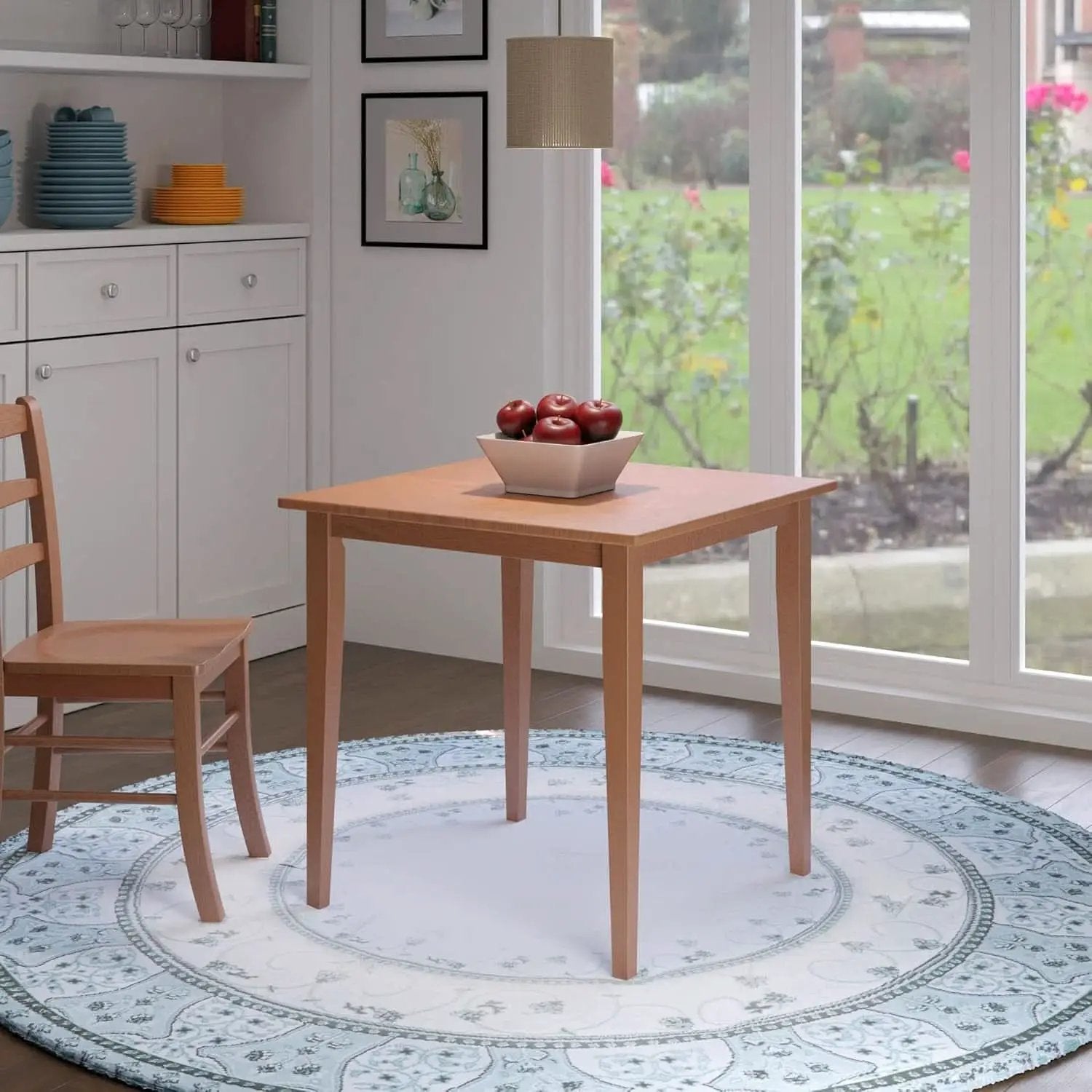 Groveland Light Oak Solid Wood Dining Table 29 Inch from PriceLows™