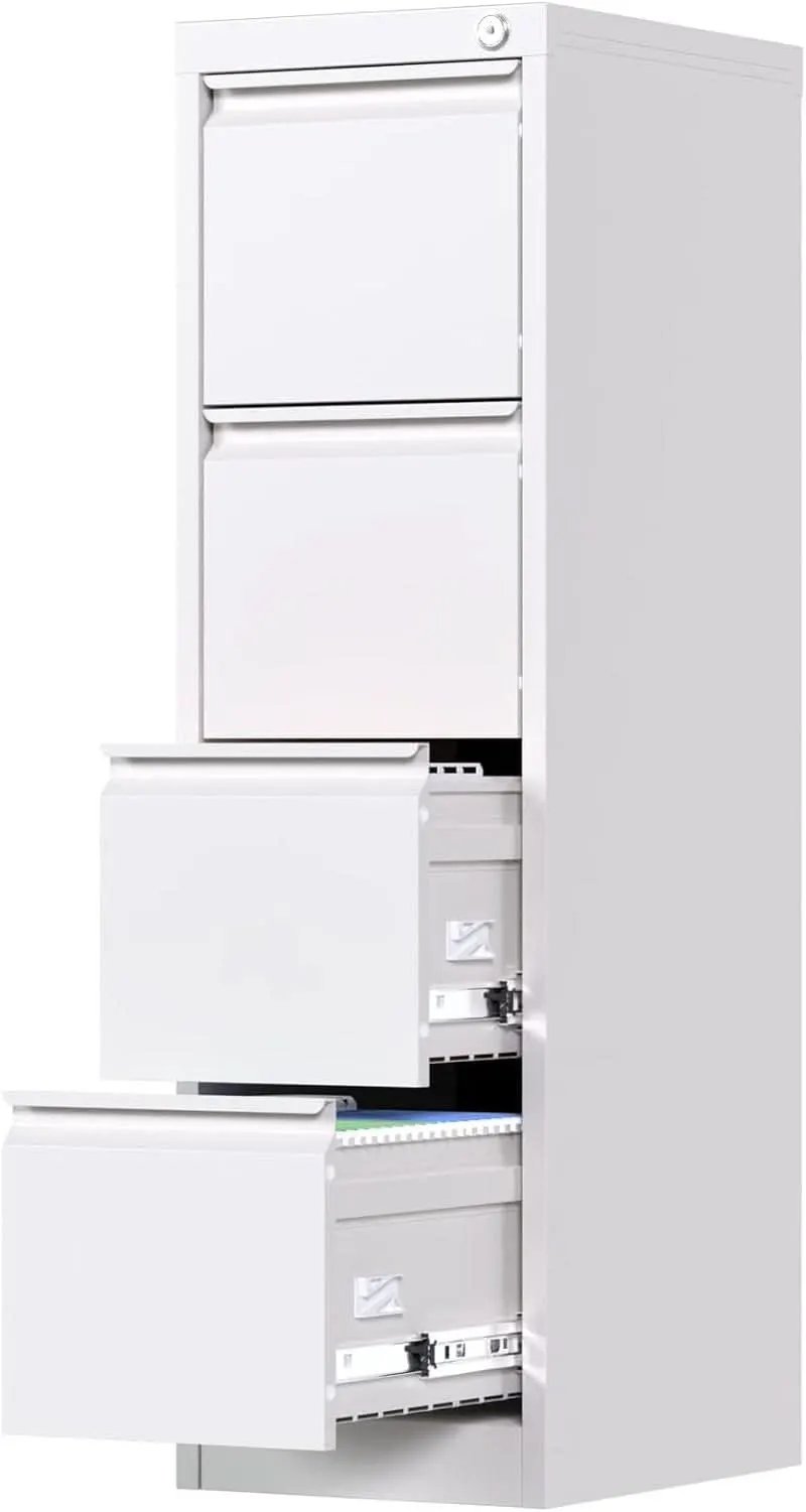 4 Drawer Metal Vertical Locking File Cabinet For Letter And Legal Files from PriceLows™