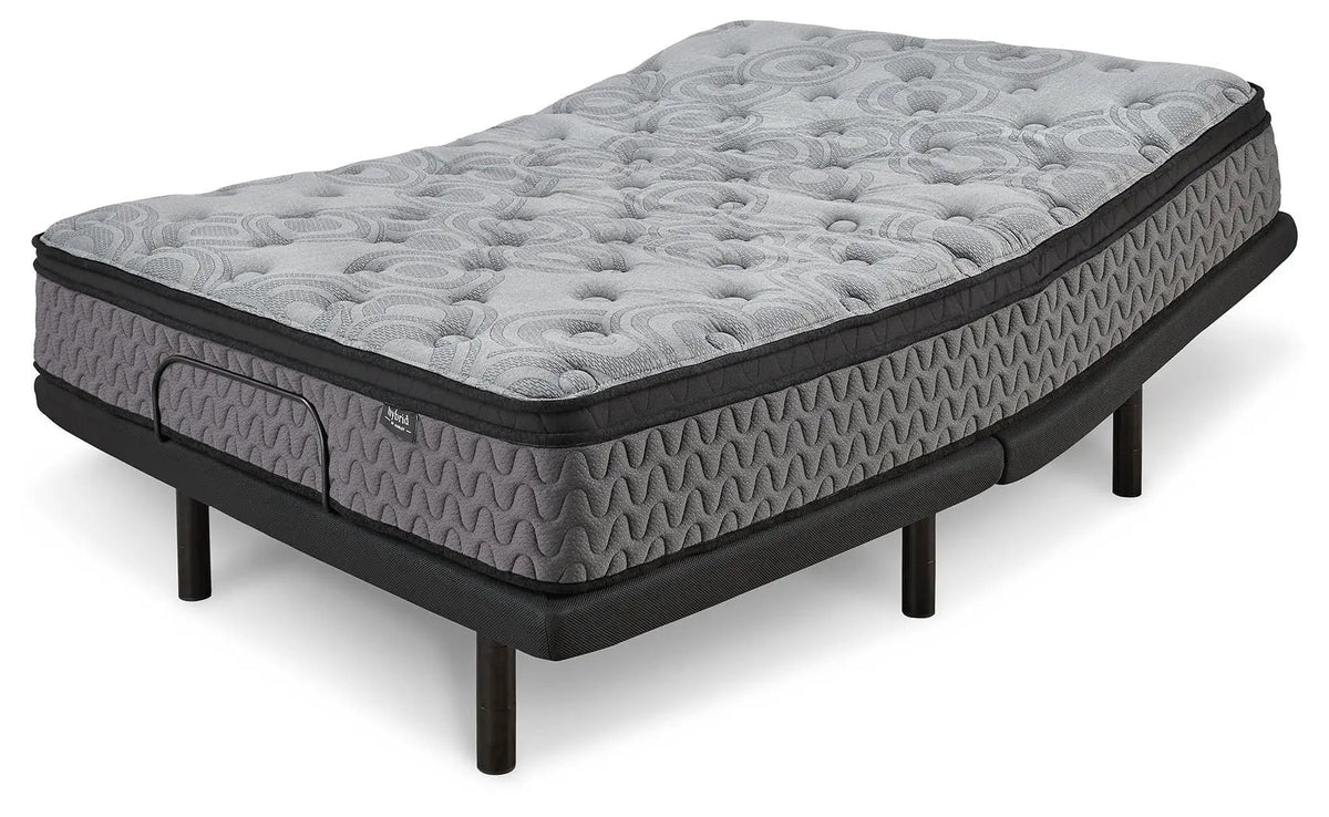 Augusta Firm Hybrid Mattress | 12 Inch Height | Euro Pillow Top | Low-Maintenance Design