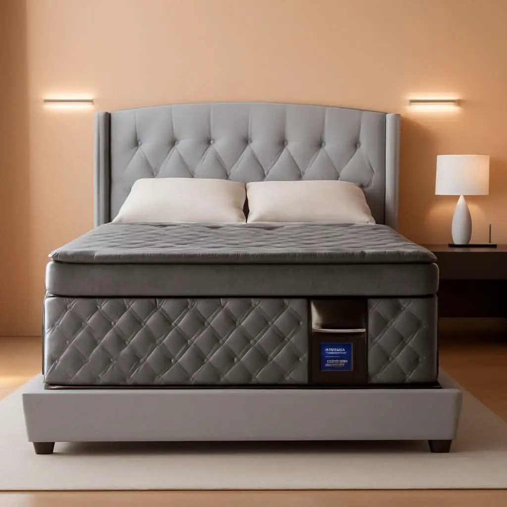 Full Gray 14Inch Premium Medium Firm Hybrid Mattress from PriceLows™
