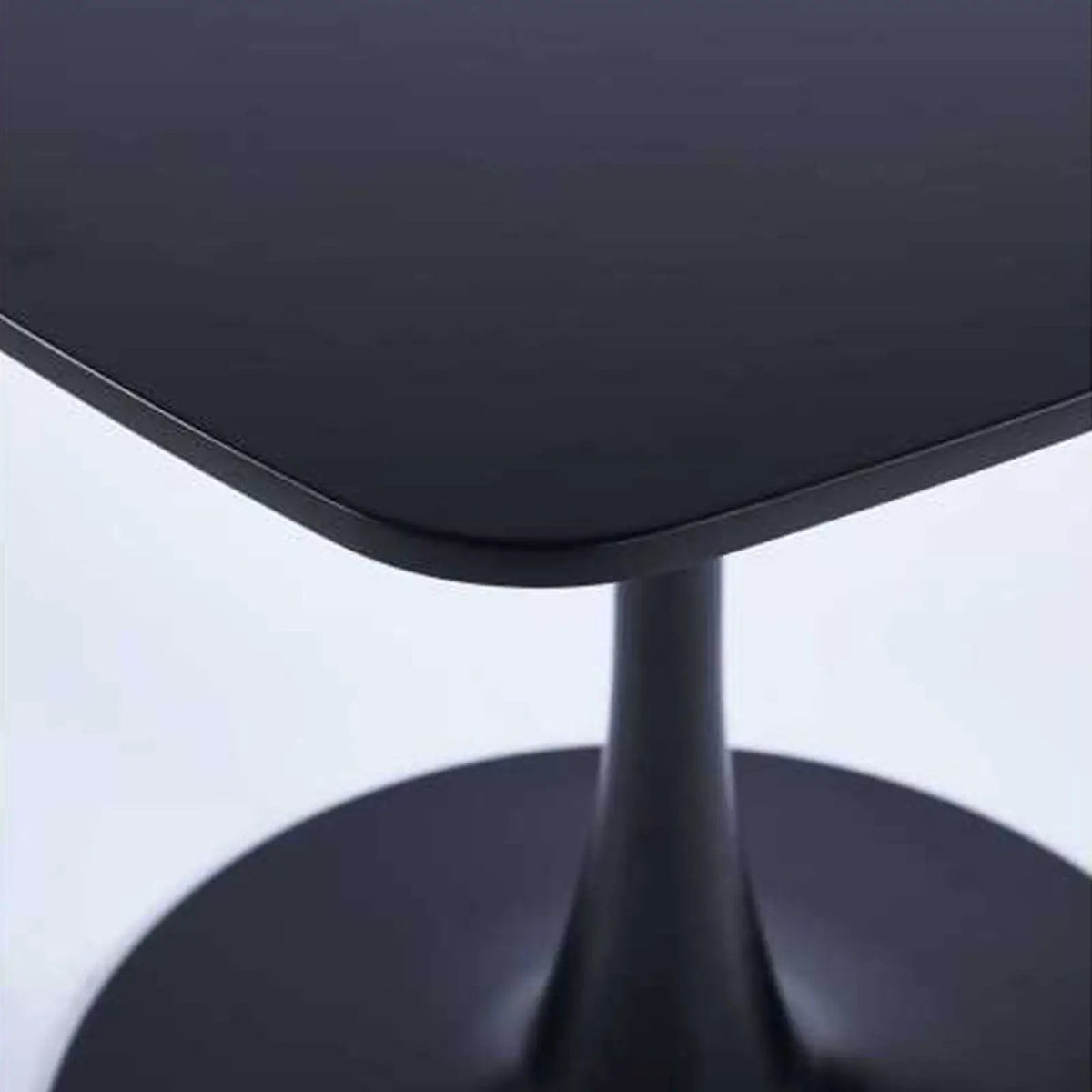 Modern Dining Table | 42 Inch Square | Pedestal Base | Contemporary Design