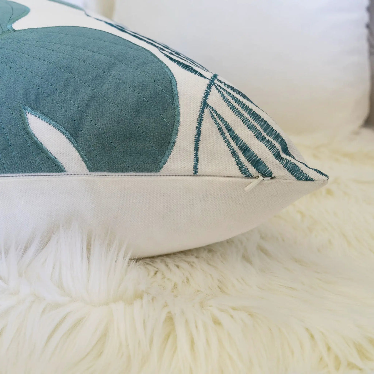 Autumn Leaf Accent Pillow | 20X20 Inches | Hidden Zipper | Optional Insert