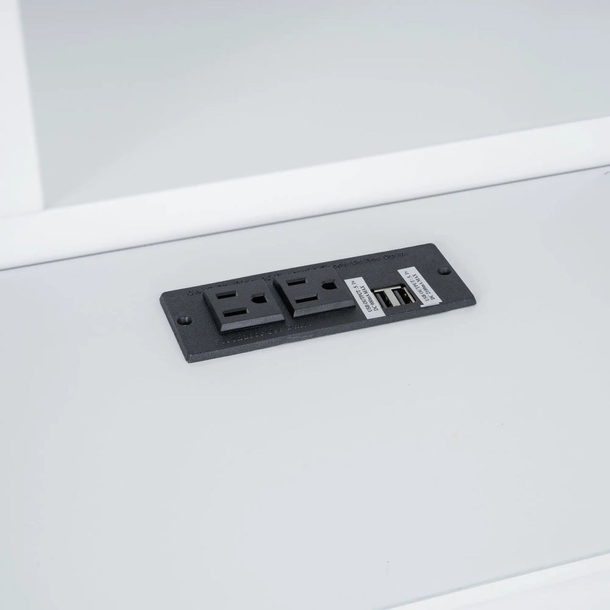 Platform Bed | Storage Headboard | USB Outlets | Solid Pine