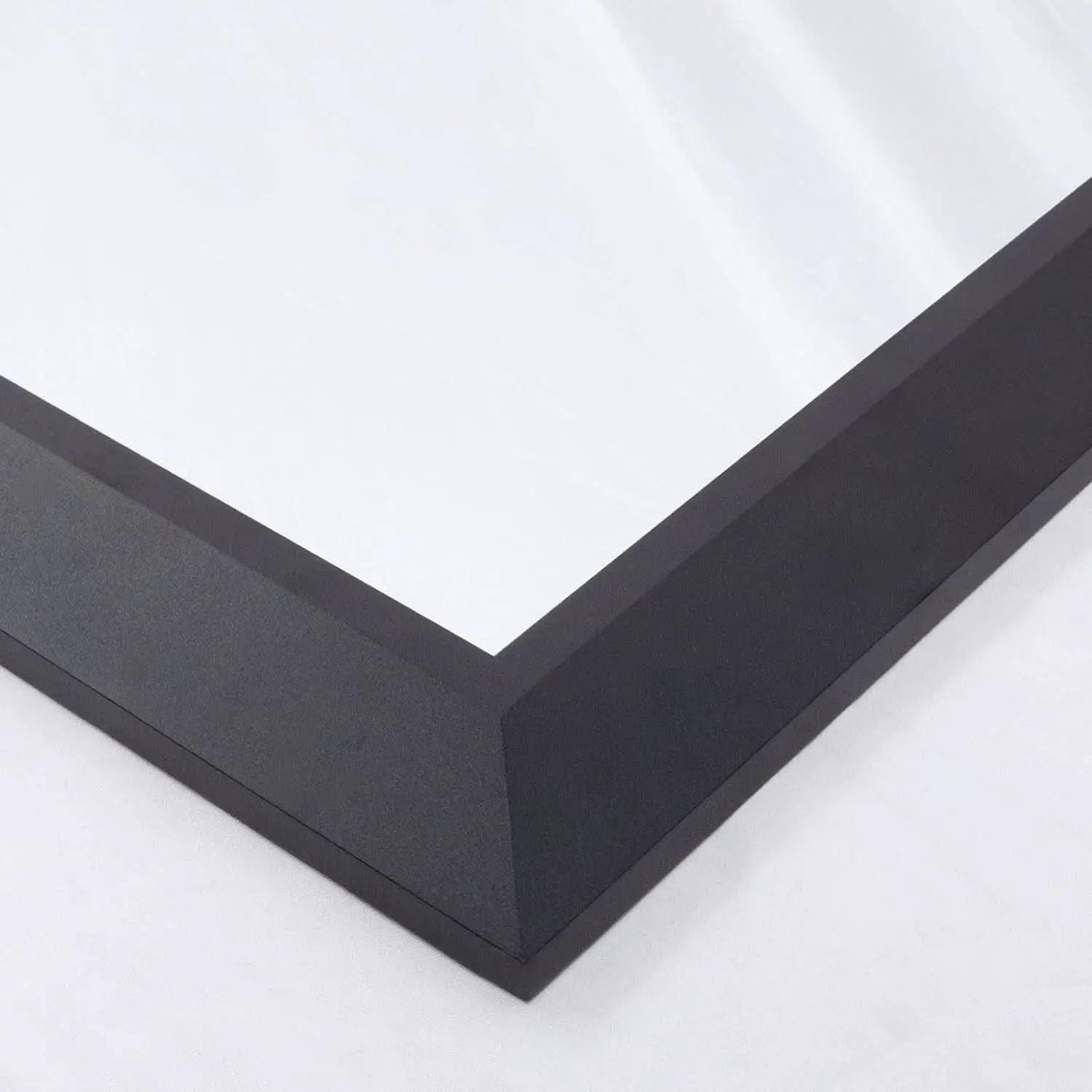 Black Bathroom Mirror 48x32 Wall Mounted Large Vanity from PriceLows™