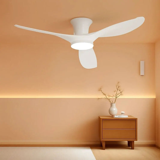 52 Inch Ceiling Fan With Remote And Quiet DC Motor For Bedroom And Living Room from PriceLows™