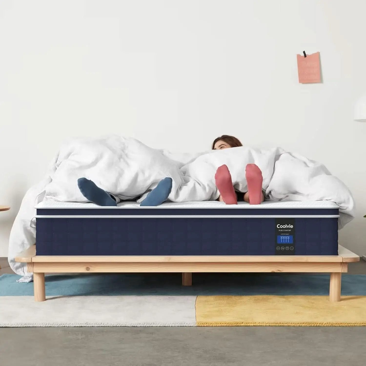 Twin TwelveInch Hybrid Mattress With Premium Pocket Coils from PriceLows™