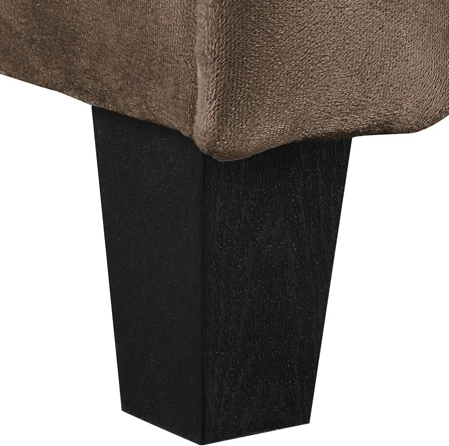Harrington Microfiber Brown Three Seat Sofa Living Room from PriceLows™