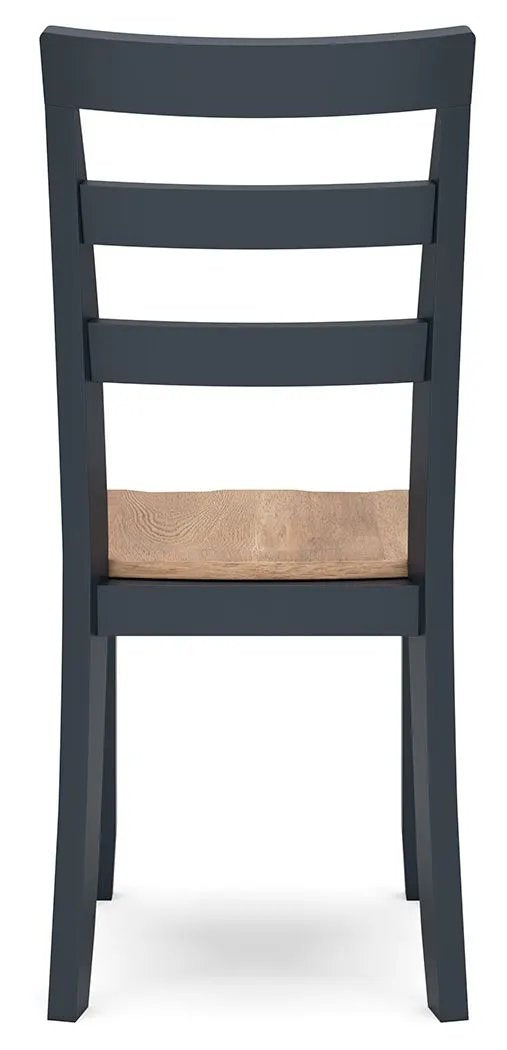 Gesthaven Dining Room Side Chairs | Set Of 2 | Casual Relaxed Style | Natural Wood Tone