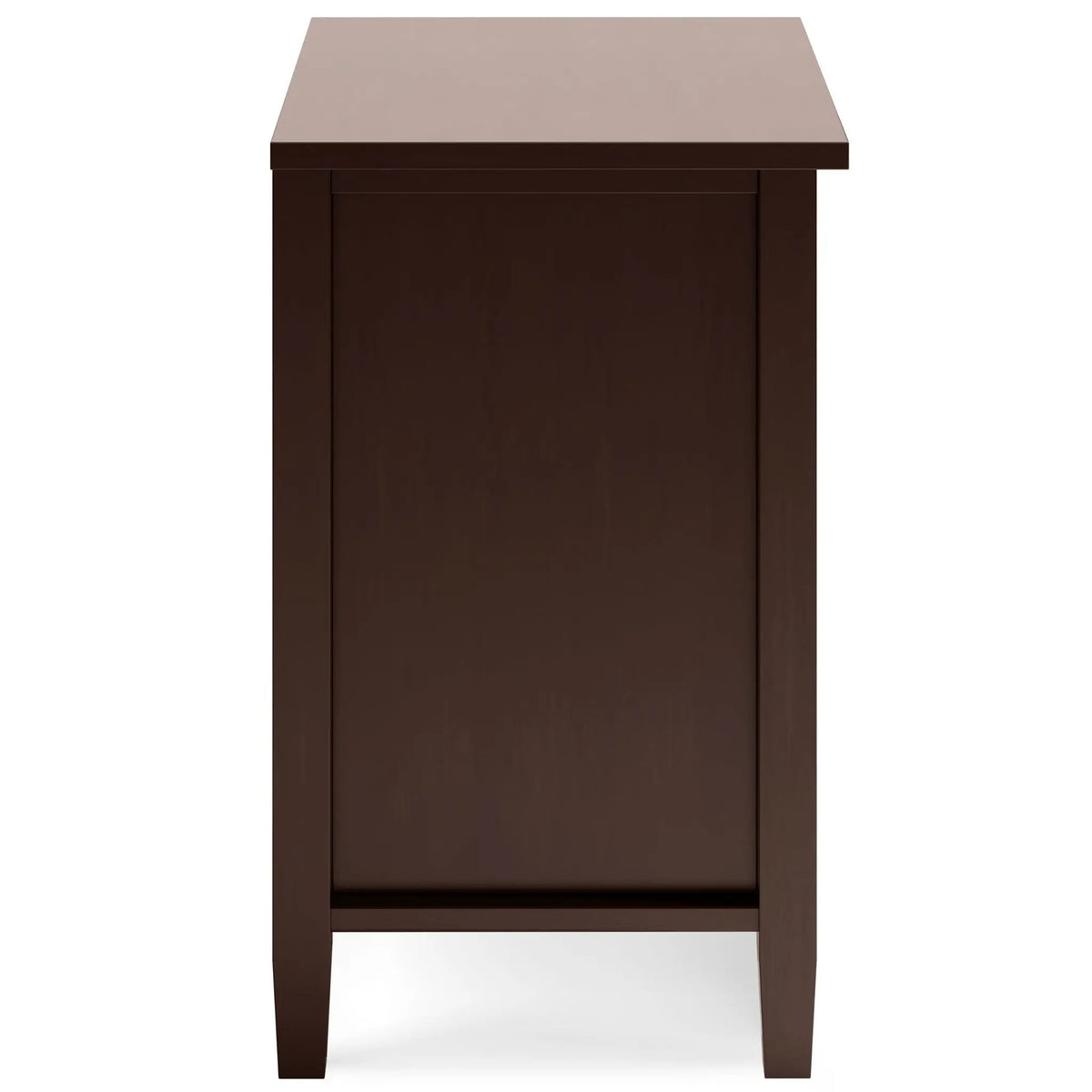 Warm Shaker Bedside Table | Handcrafted Solid Wood | NC Lacquer Finish | Multipurpose Design
