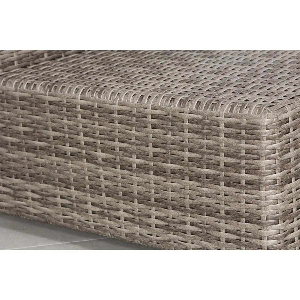Loveseat With Cushions | 33 x 66 x 26 in | Rattan & Wicker | Living Room
