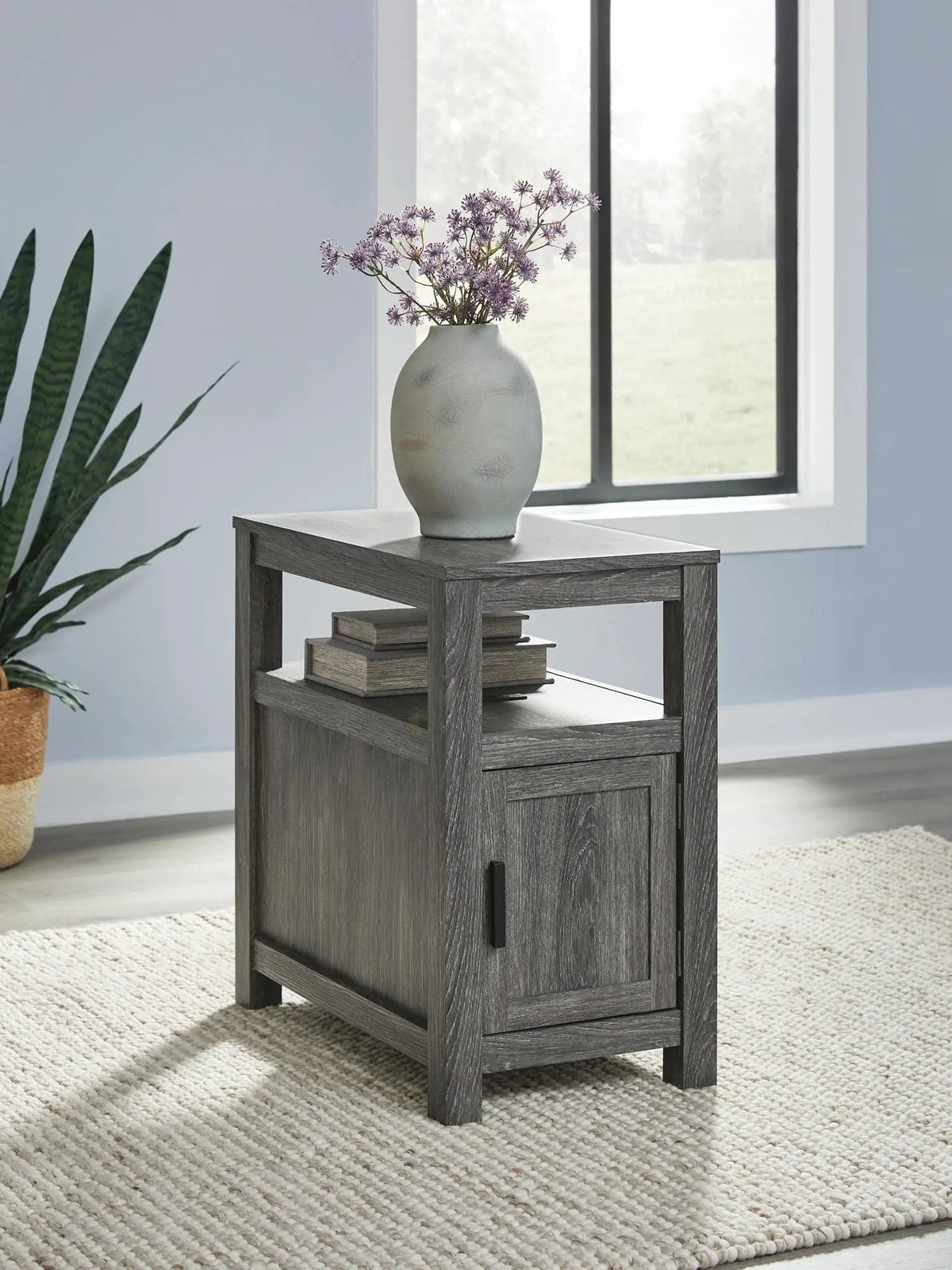 Fendenmore Chairside End Table | Storage Cabinet | Sofa-Side Function | Stylish Design