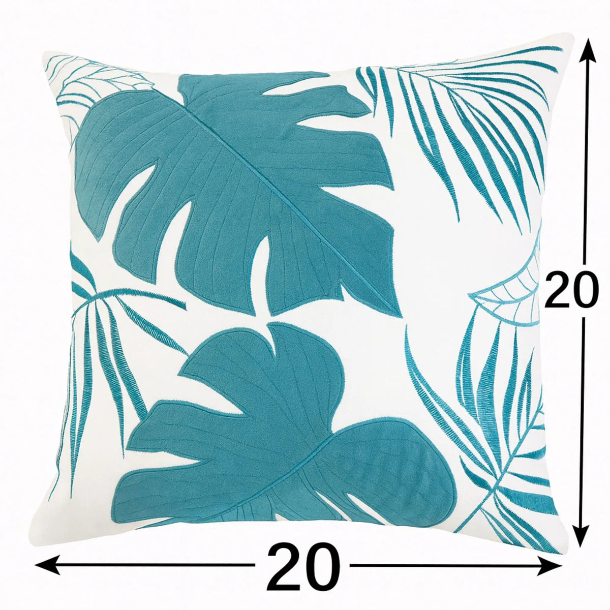 Autumn Leaf Accent Pillow | 20X20 Inches | Hidden Zipper | Optional Insert