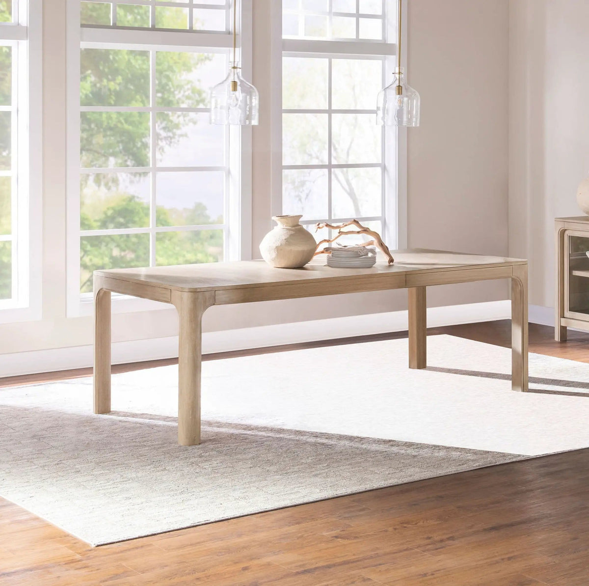 Solano 90-inch Extension Dining Table Weathered Mango | 74 x 40 x 30 in | Engineered Wood & Veneer | Dining Room