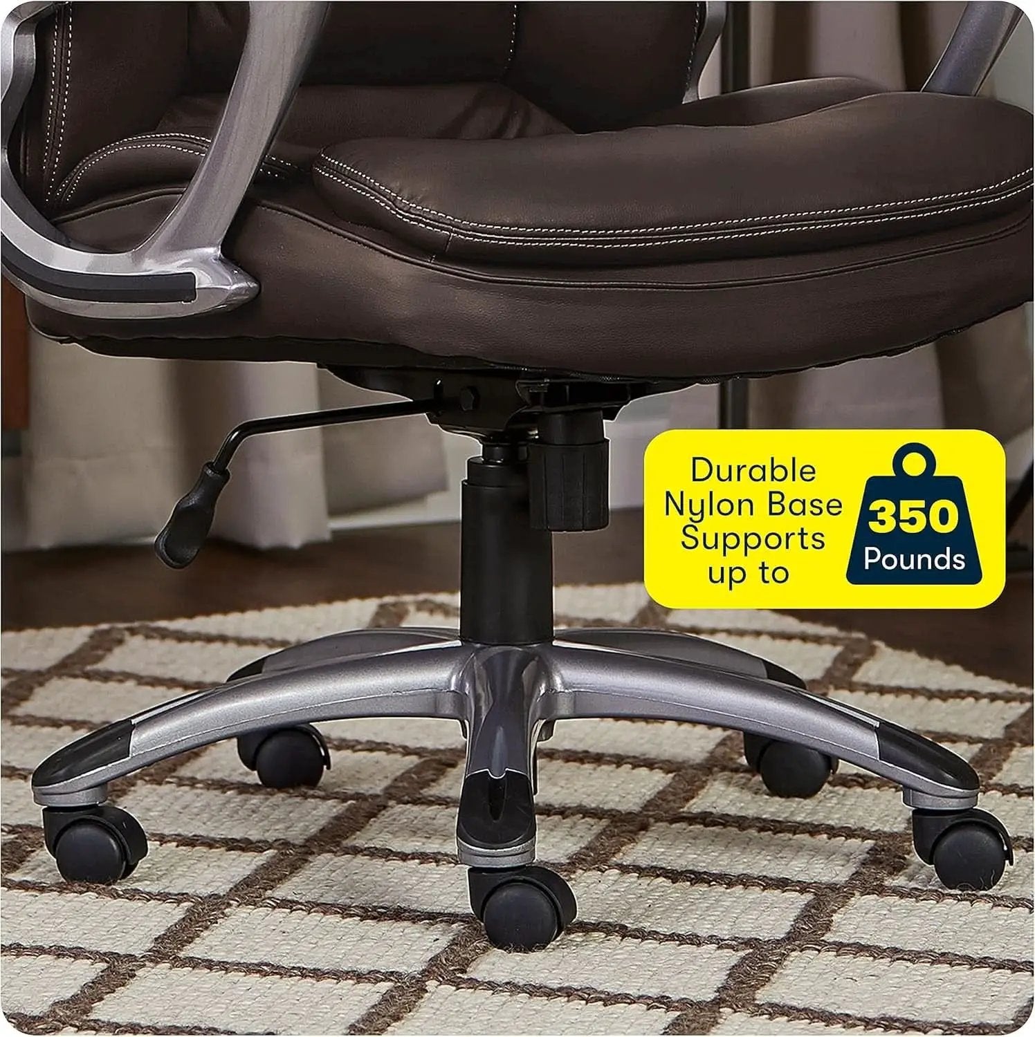 Fairbanks Big And Tall High Back Executive Office Chair With Layered Pillows from PriceLows™