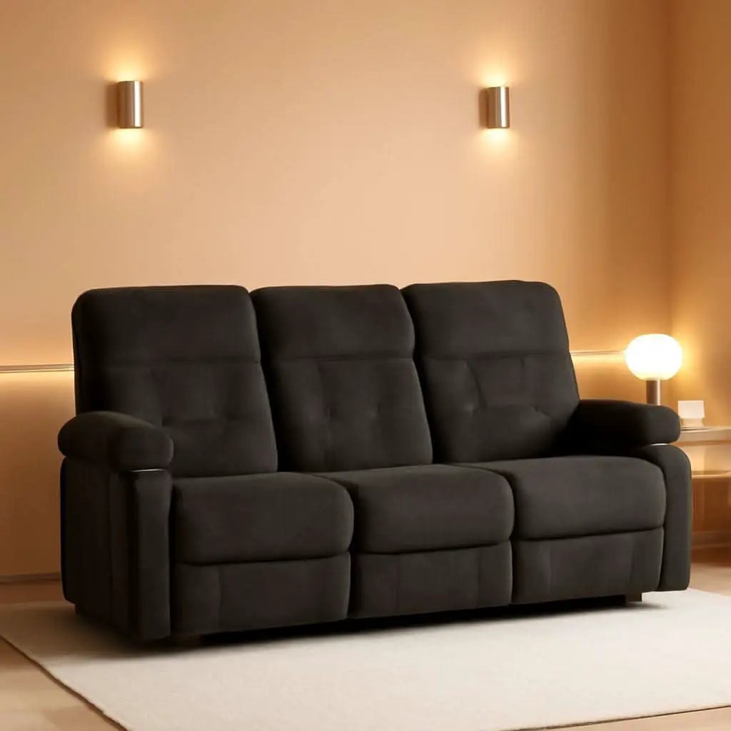 80 Inch Massage Recliner Sofa With Remote And USB Ports from PriceLows™